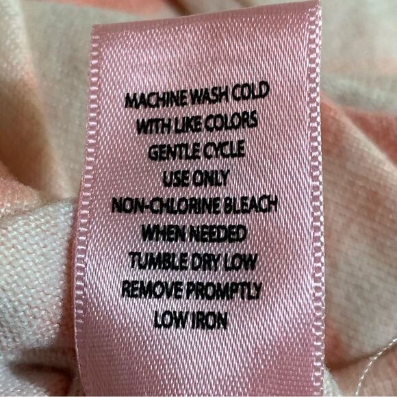 FEATHERS Peach Cream Tie-Dye Women's Maternity Sweatshirt XL. - Picture 11 of 12